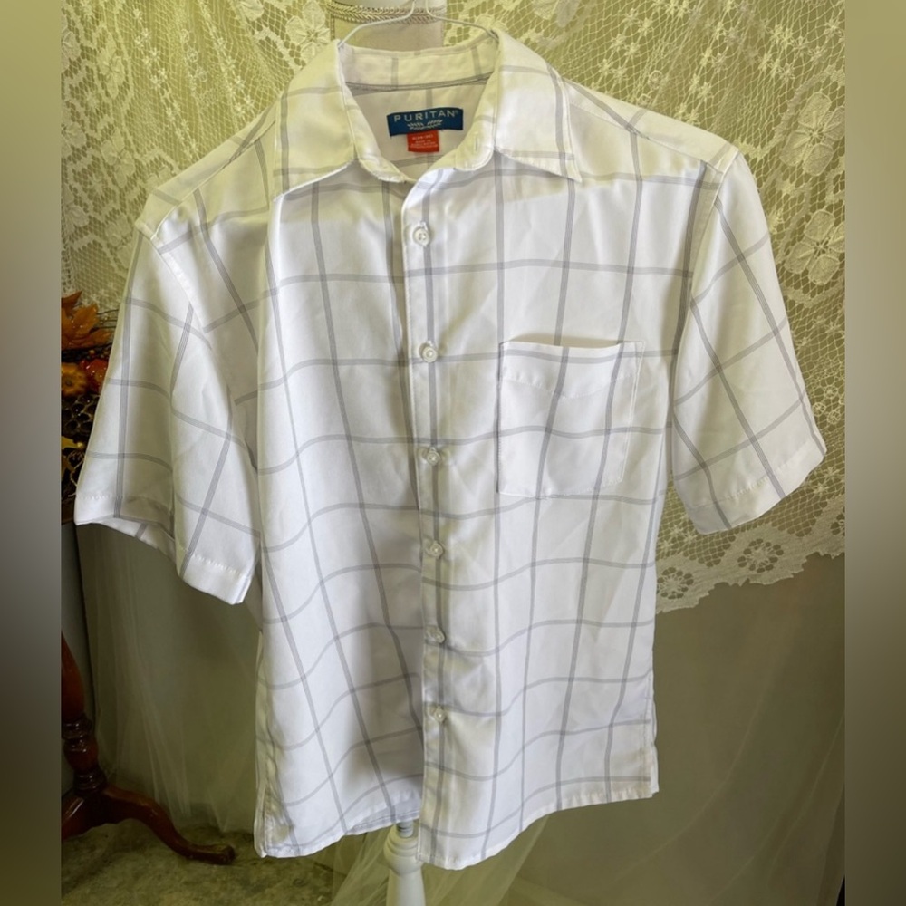 Puritan Short Sleeve Button Up